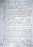 Galileo Galilei, rukopis
