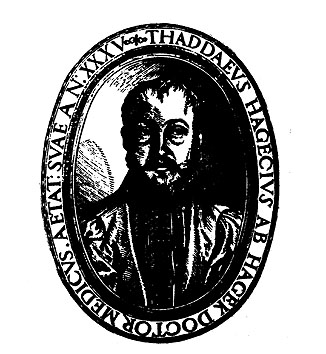 Tadeáš Hájek (Hagecius) z Hájku (1525-1600)