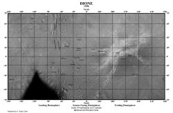 Mapa Dione (Mercator)