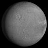 Ortografická projekce Dione